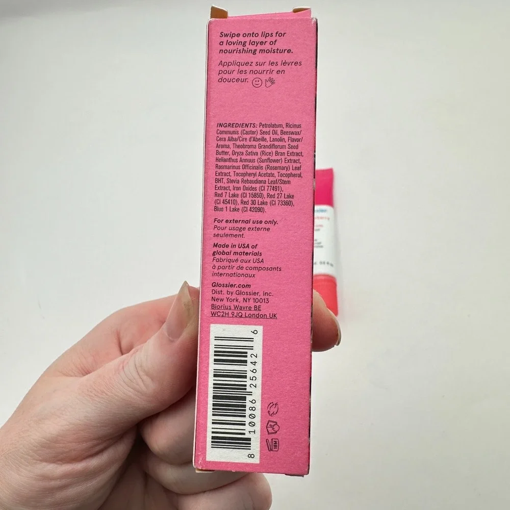 Glossier Strawberry Balm Dotcom Universal Salve 0.5fl Oz/15ml‎ Lipbalm